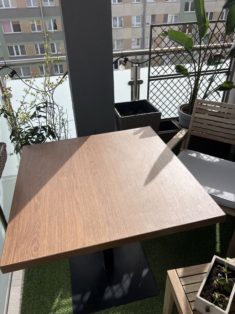 Stolik na balkon, stół ogród, metalowa noga od stołu