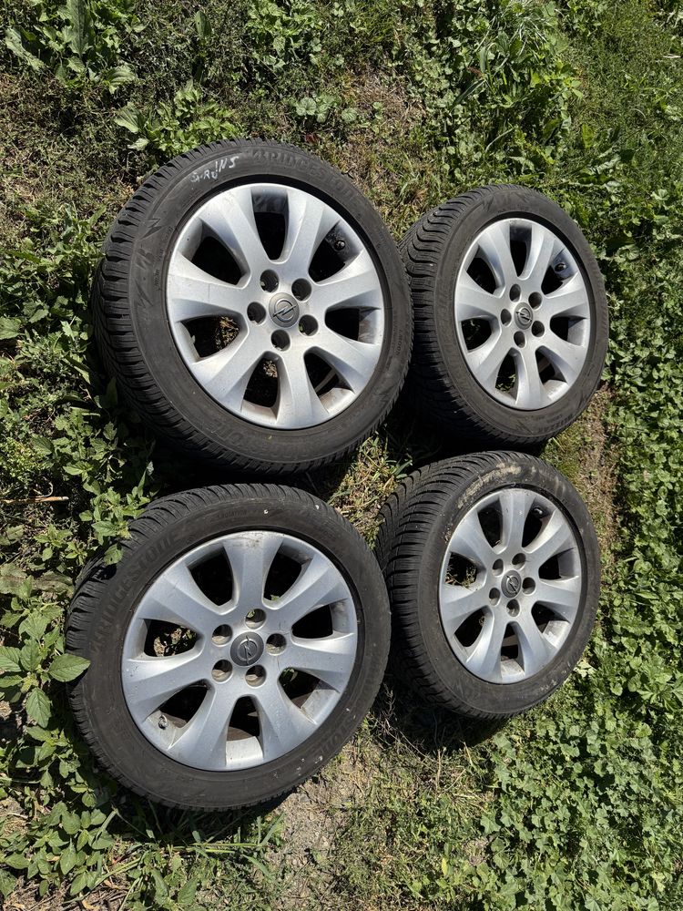 Opel insignia A alufelgi koła zima ładne 225/50r17 17” tmps czujniki