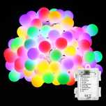 Corrente de luzes 50 LED , 8 modos com temporizador, multicolorido