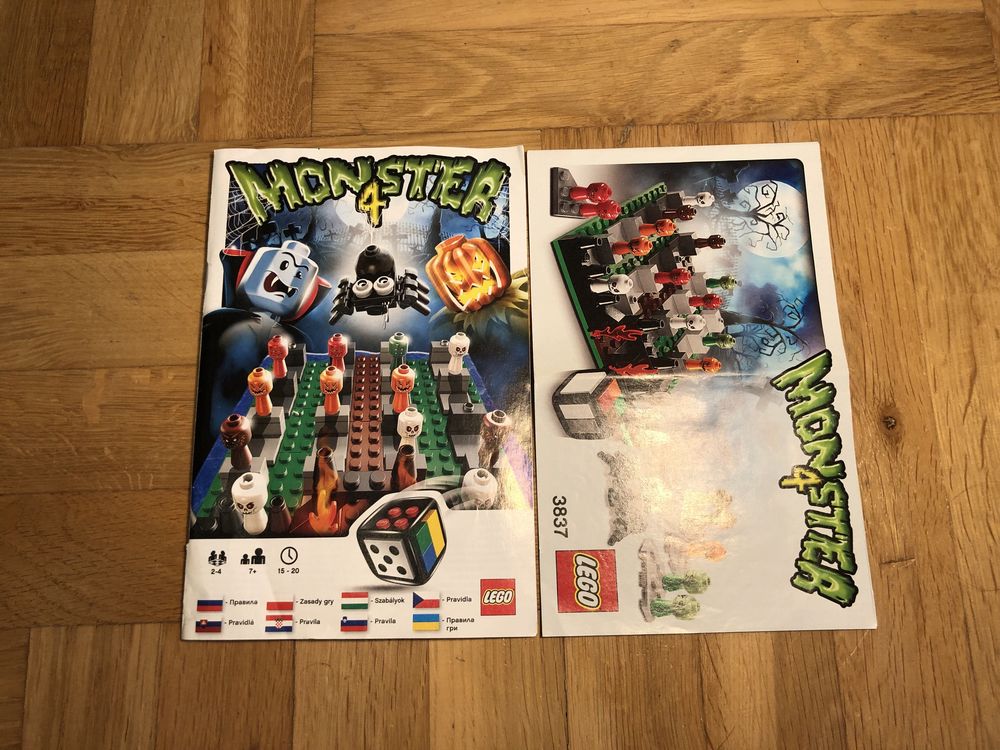 Lego Gra Planszowa Monster 4