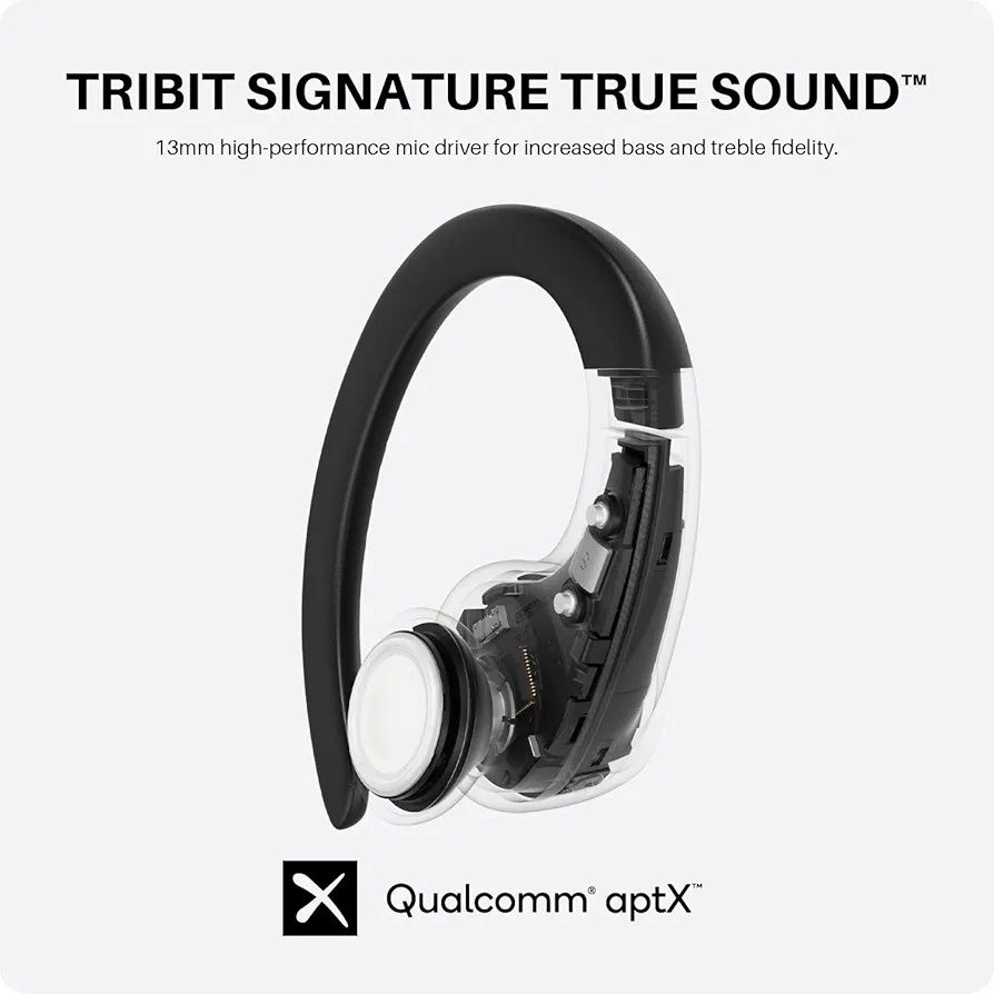 Sportowe słuchawki Tribit Bluetooth