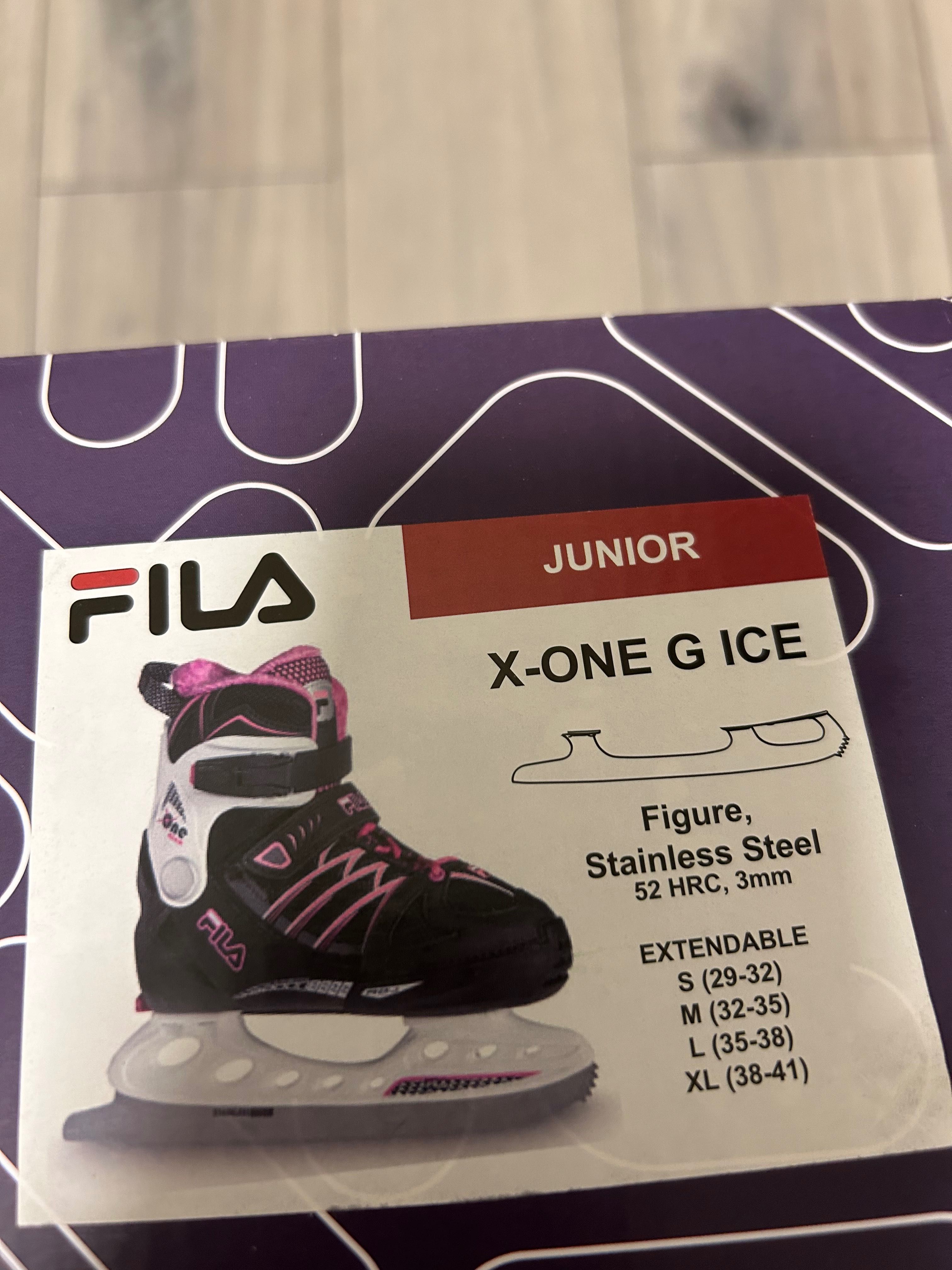 Łyżwy fila junior 32-35