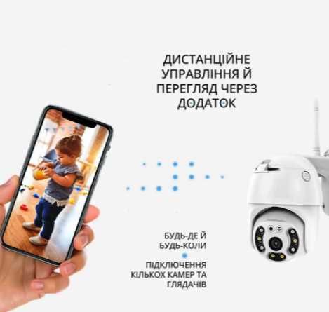 КАМЕРА видеонаблюдения WiFi, камера IP уличная с удаленным доступом