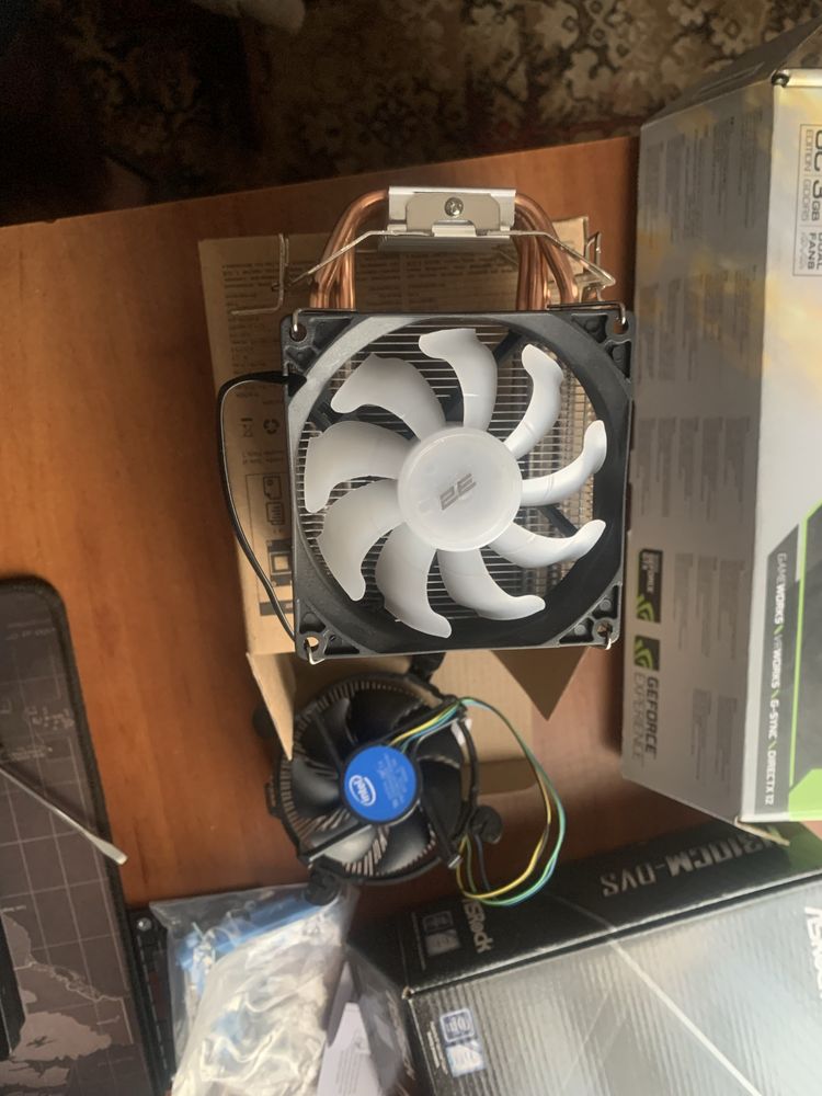 ПК intel i3 9100f, MSI GTX 1650