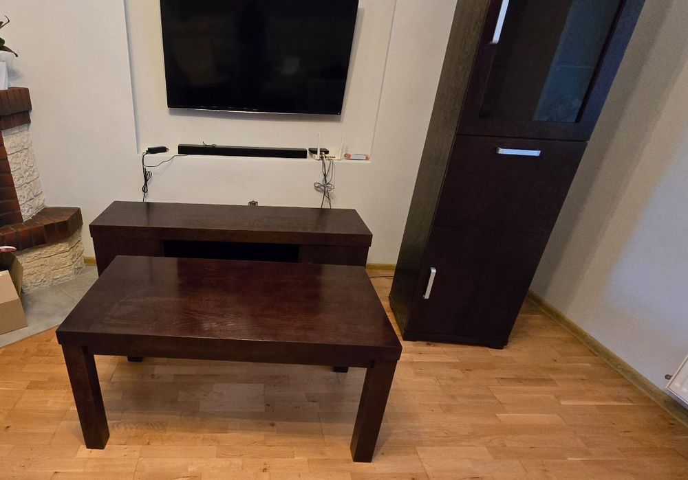 Meble stolik,szafka po telewizor i barek