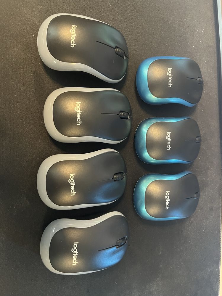 Myszka Logitech M185 , 7 sztuk