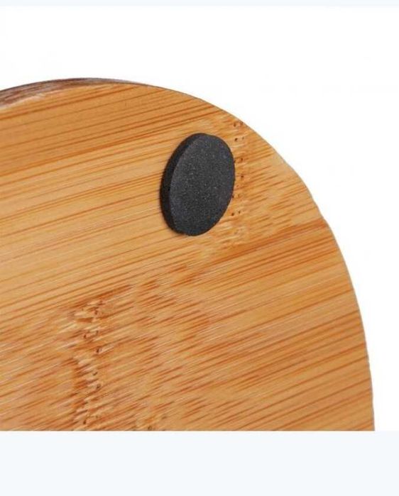 Stojak na kubki precle bambusowy wys. 35cm