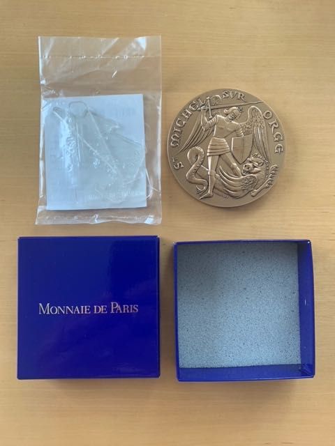 Medal kolekcjonerski St Michel sur Orge Monnaie de Paris Autor Mauviel
