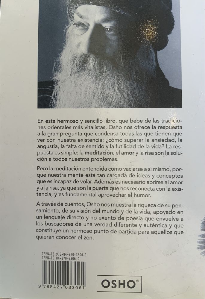 OSHO Espanhol El pajaro del viento La sabiduria Zen