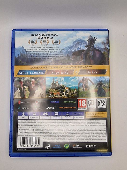 ***Wiedźmin 3 EDYCJA GOTY *PS4* EASYCASH***