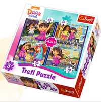 Puzzle Dora 4in1