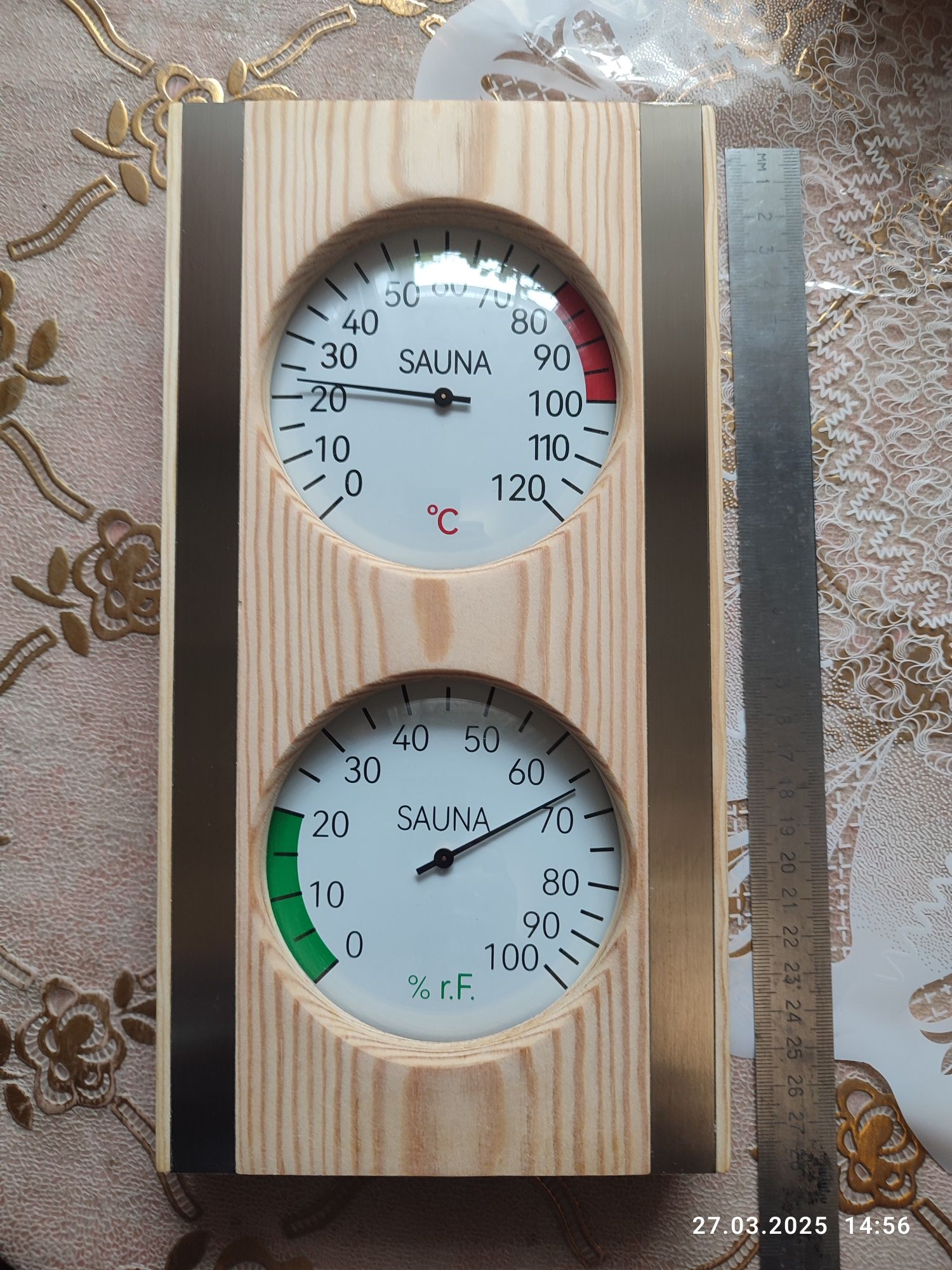Продам термометр гигрометр для бани и сауны.