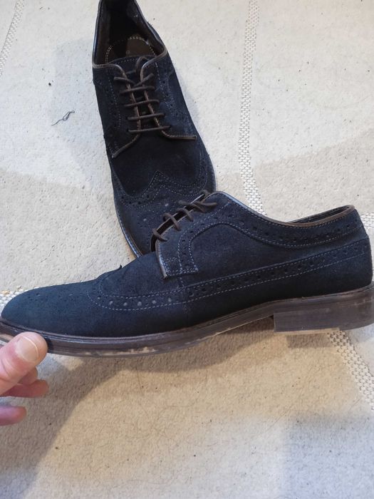 Продам чоловічі замшеві туфлі бренду Devred