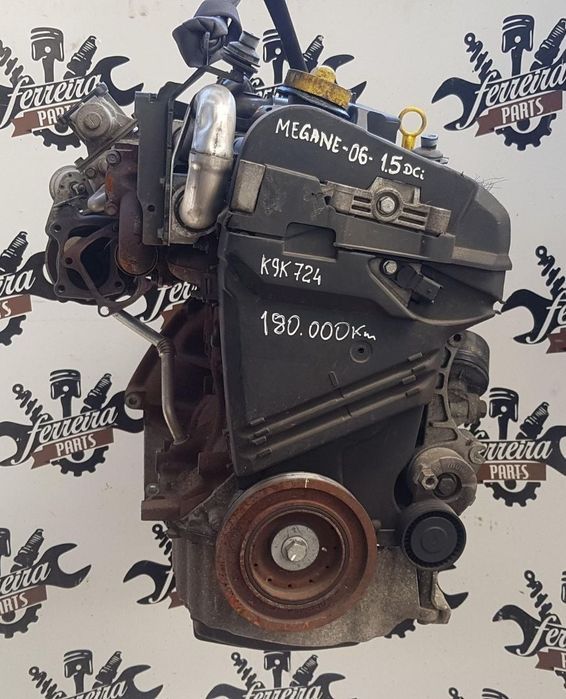 Motor Renault Megane 1.5 DCI REF: K9K724