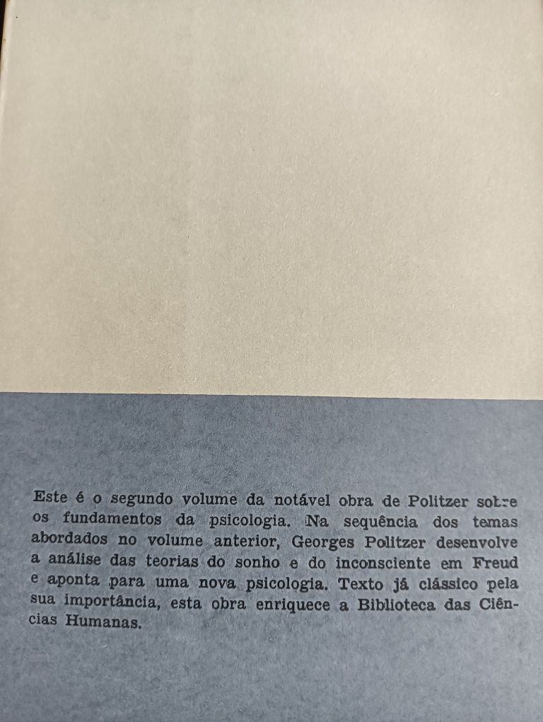 Crítica dos Fundamentos da Psicologia I e II
