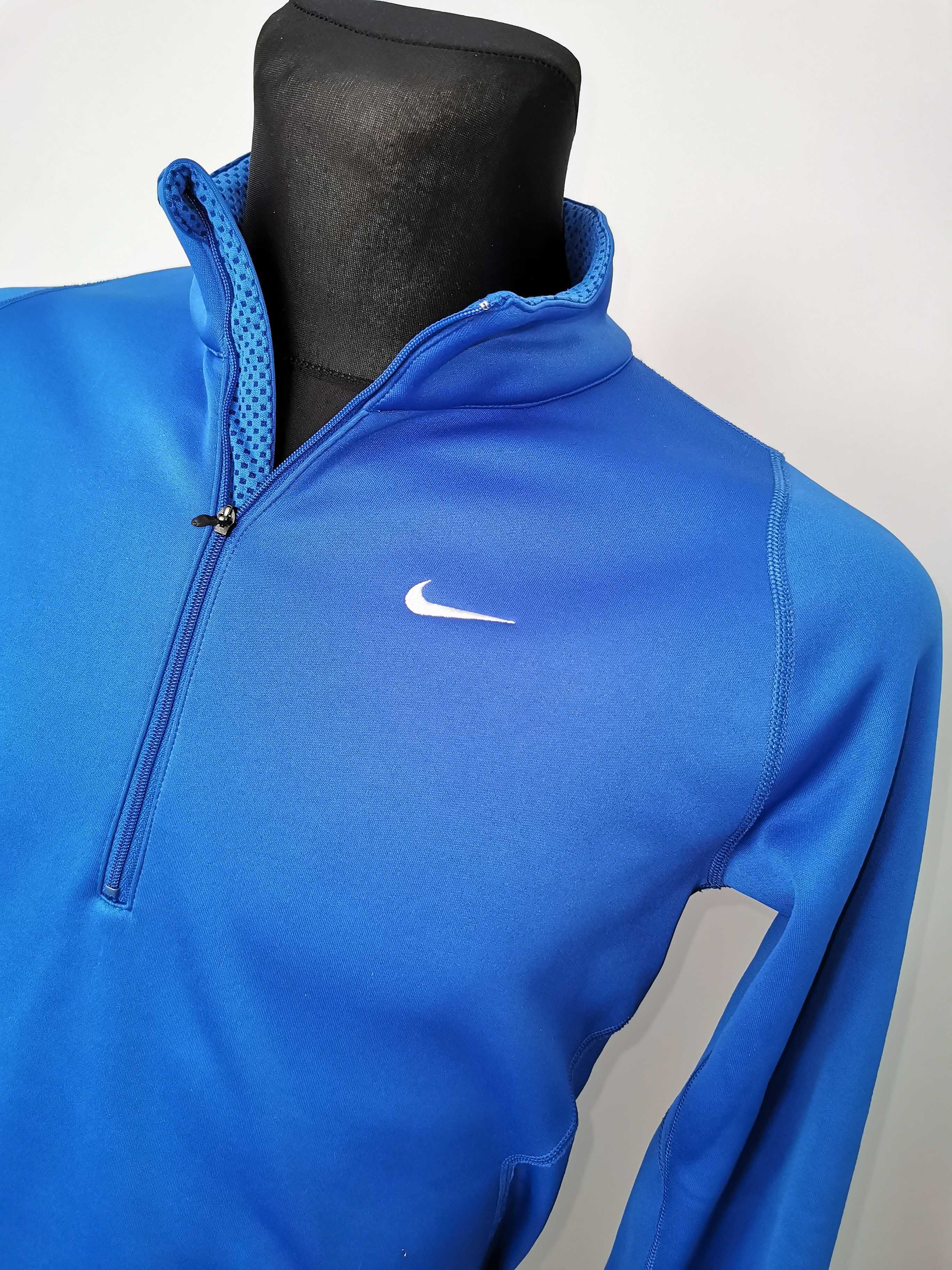 NIKE THERMA-FIT 1/4 Zip Top - Męska Bluza do Biegania S