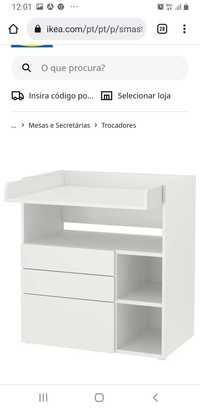 Trocador IKEA como novo