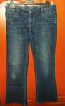 Spodnie jeansy poszerzane od kolan Zero Jeans Boston Vintage 44