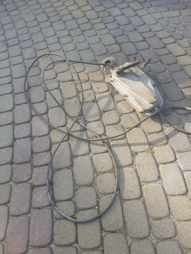 Wciągarka budowlana 2 tony wyciągarka