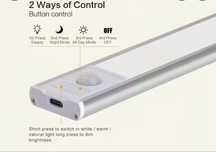 Lampa LED listwa oświetleniowa 60 cm USB
