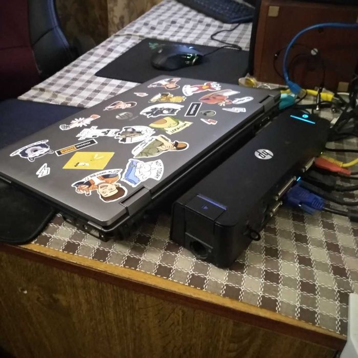 Докстанція+Сумка+Ноутбук HP ProBook 6550b i3/4gbRam/ssd120/Win10