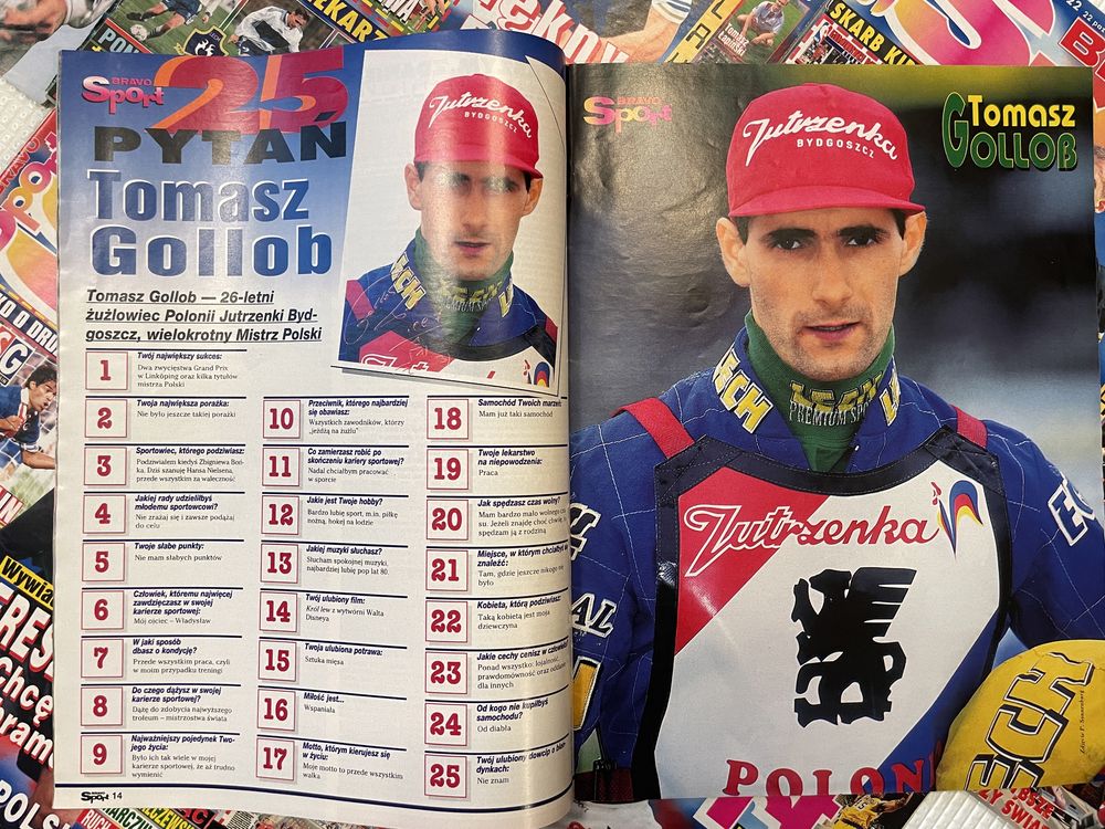 Bravo sport 1997 prawdziwe unikaty