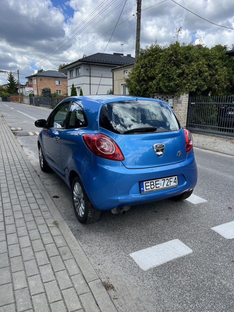 Ford KA z 2009 roku 1,2 benzyna, klimatyzacja, opony wielosezonowe
