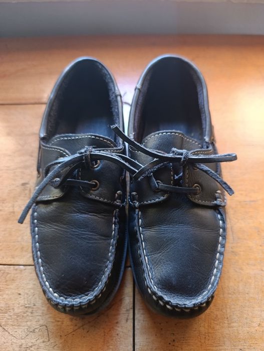 Mocassins NR 33 azul escuro
