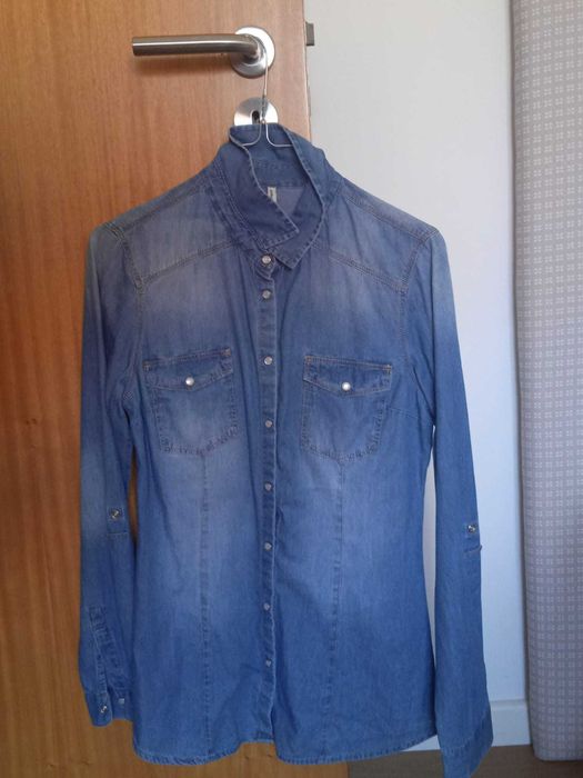 Camisa de Ganga Stradivarius (Tamanho S)