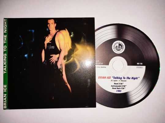 Brian Ice - Talking To The Night (Original Maxi-Singiel CD)