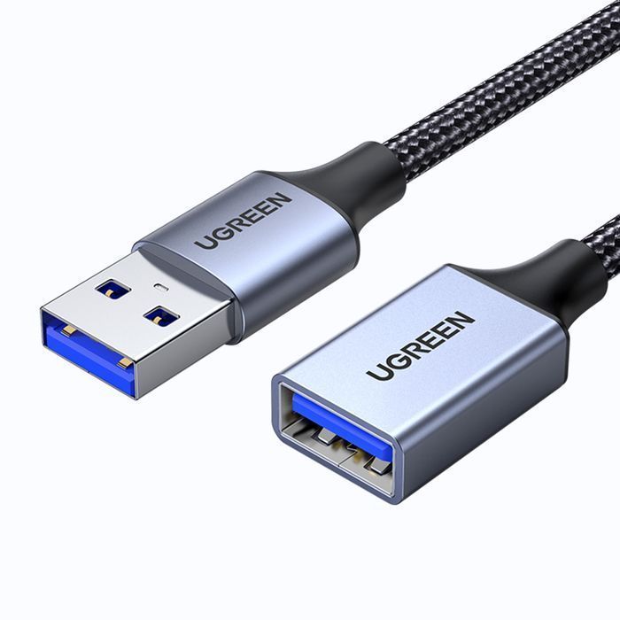 Ugreen Przedłużacz Adapter USB 3.0 5Gb/s 1M Szary - Model US115