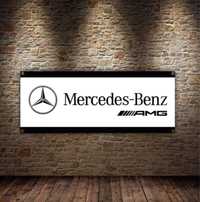 Baner plandeka 150x60cm Mercedes-Benz AMG