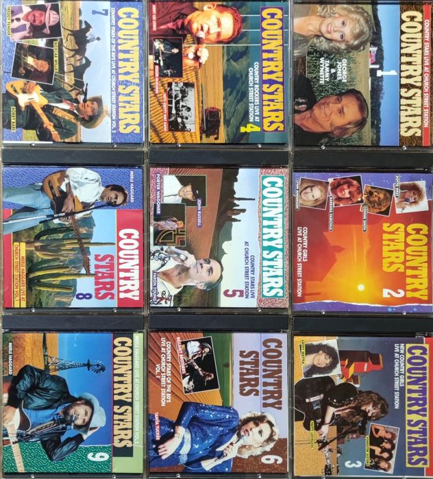 Lote CD 9 Volumes - Musica Country Music - Vários Artistas