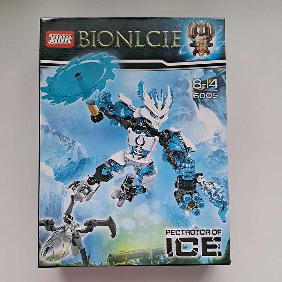 Obrońca ICE HERO  figurka zestaw BIONLCIE  8+