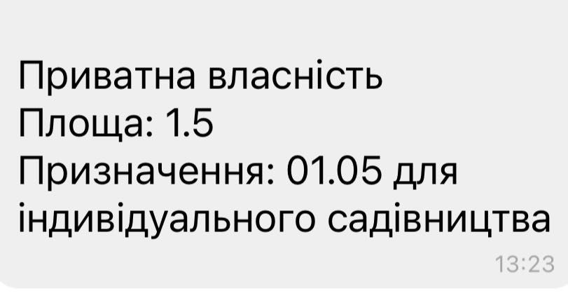 Продажа земельної ділянки 3.5. ГА в Якушенцях