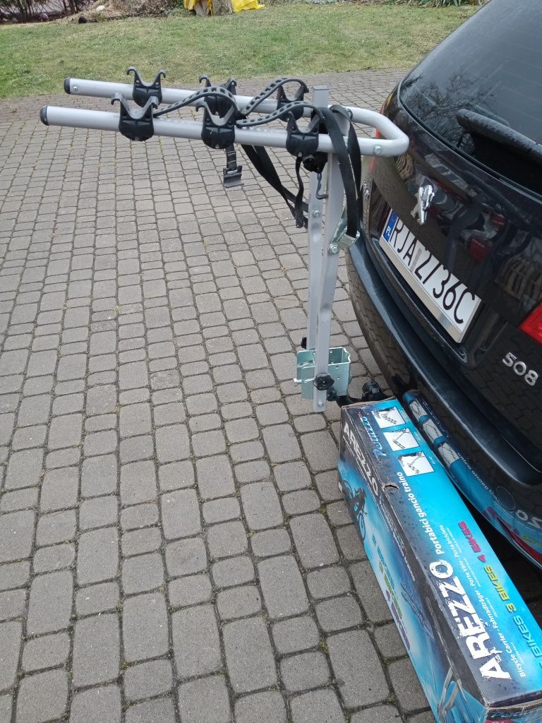 Uchwyt na rower montowane na hak holowniczy