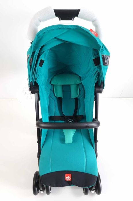 NOWY Wózek GB Qbit+ Plus All-Terrain spacerówka do 22 kg Laguna Blue