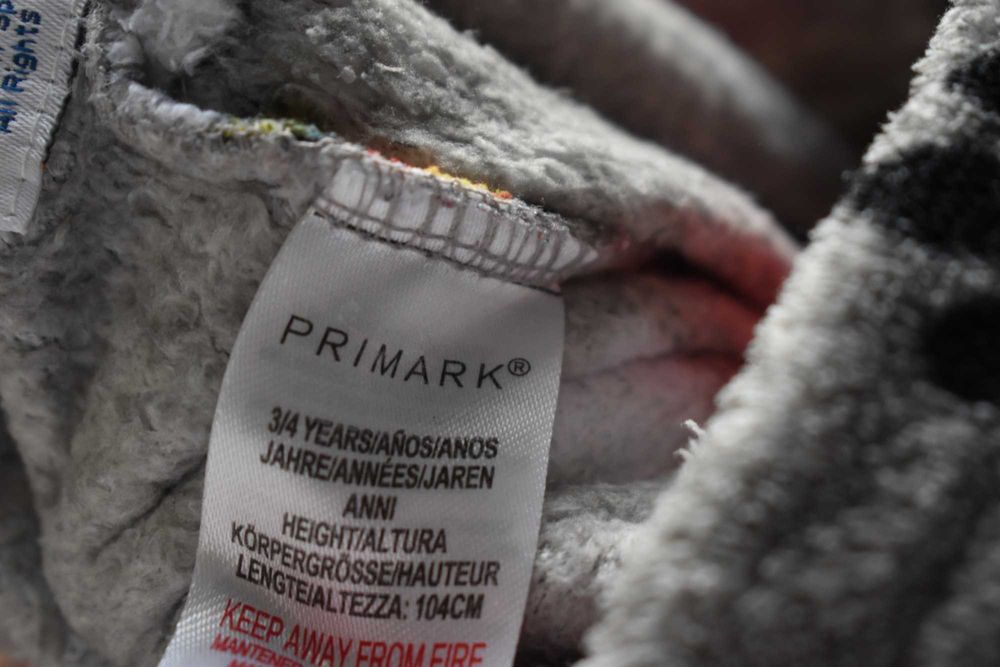 Spodnie piżama 98 104 polarowe Psi Patrol ciepłe pluszowe długie zimow