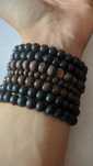 Conjunto 7 pulseiras homem