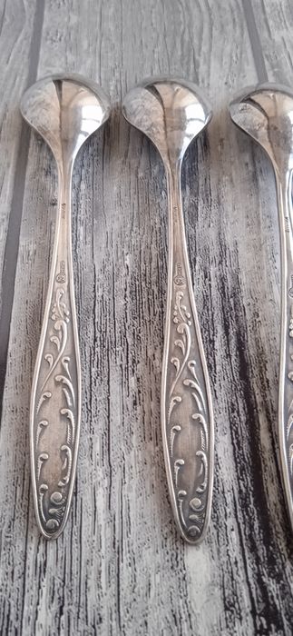 Мельхіорові чайні ложки. Вінтаж.