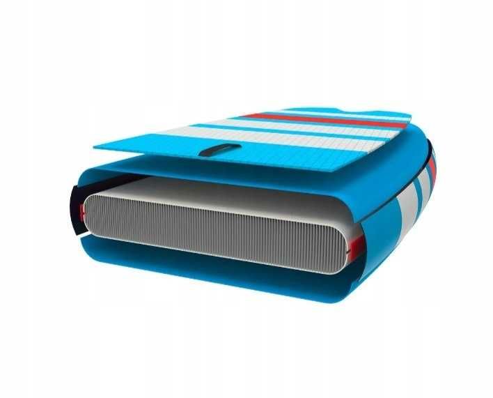 Deska SUP Nadmuchiwana Do Pływania Surfing Duża Z Pompką Torba Wiosło