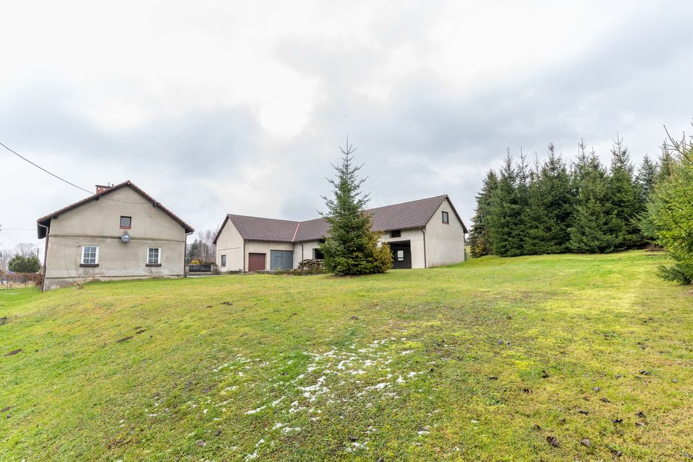 Dzialka usługowa 2000m2, Komorowice ul. Gliwicka, dzialka zabudowana