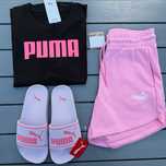 Футболка puma s m l жіноча шорти