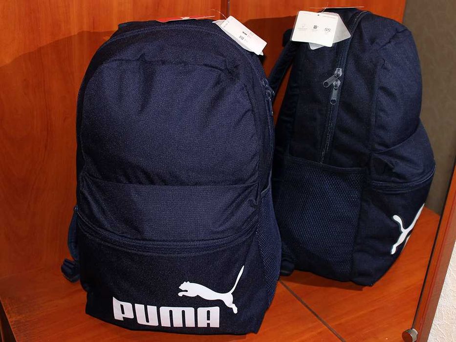 Рюкзак Puma Phase 22 л оригінал наплічник унісекс синій 075487 43