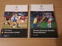 Conjunto 2 livros Champions League 1996/97