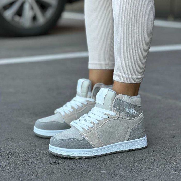 Зимові кросівки жіночі [37-41] Шкіра Хутро Зима