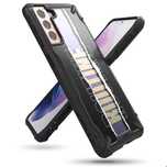 Ringke Fusion X Design etui pokrowiec z ramką Samsung Galaxy S21+ 5G