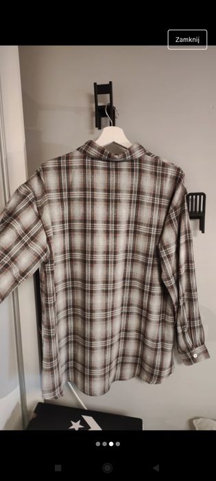 Koszula w kratę oversize