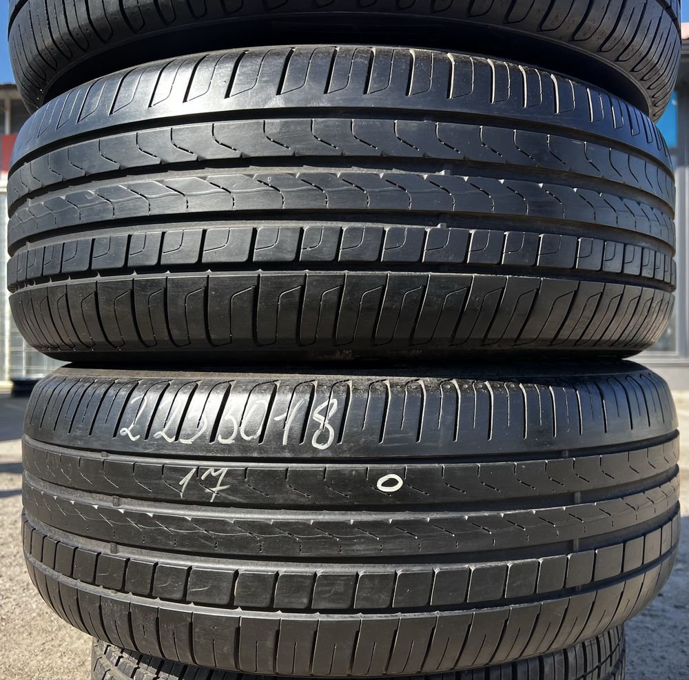 Шини 225/50/18 бу Pirelli, літня резина R18;Склад коліс;шини