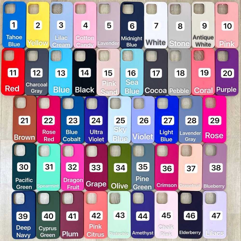 Чохли з MagSafe для iPhone (Silicone Case) Опт/Дроп (Айфон)